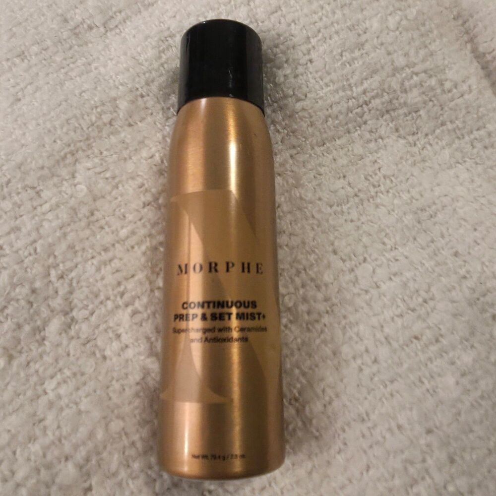 Full Size Morphe Continuous Prep & Set Mist with Ceramides and Antioxidants